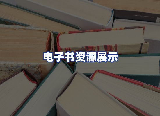 电子书资源展示
